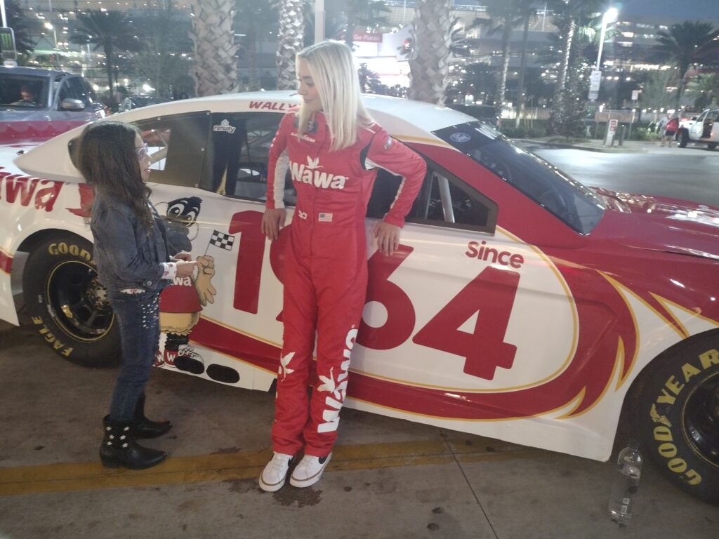 Natalie Decker, Daytona Race Car Driver Races Today at Daytona International Speedway