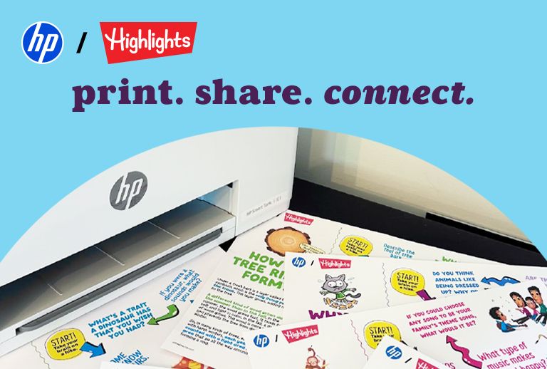 Highlights for Children Inspires Learning at the Table with New Printable Bite Sized Lessons